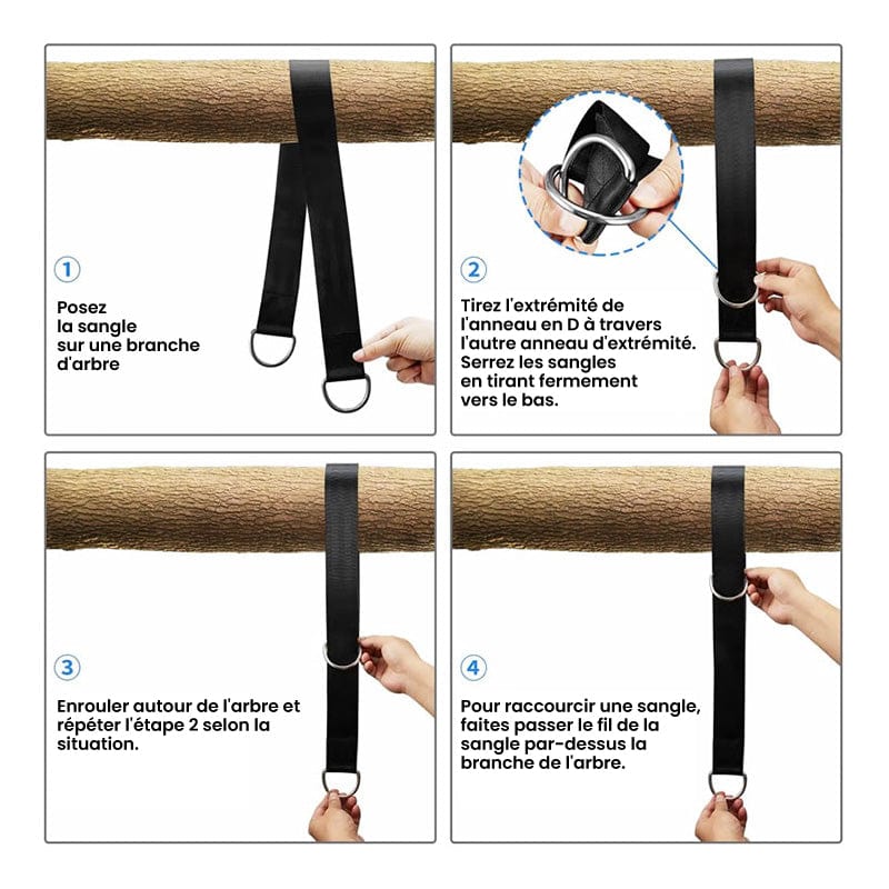 Kit de Fixation pour Hamac